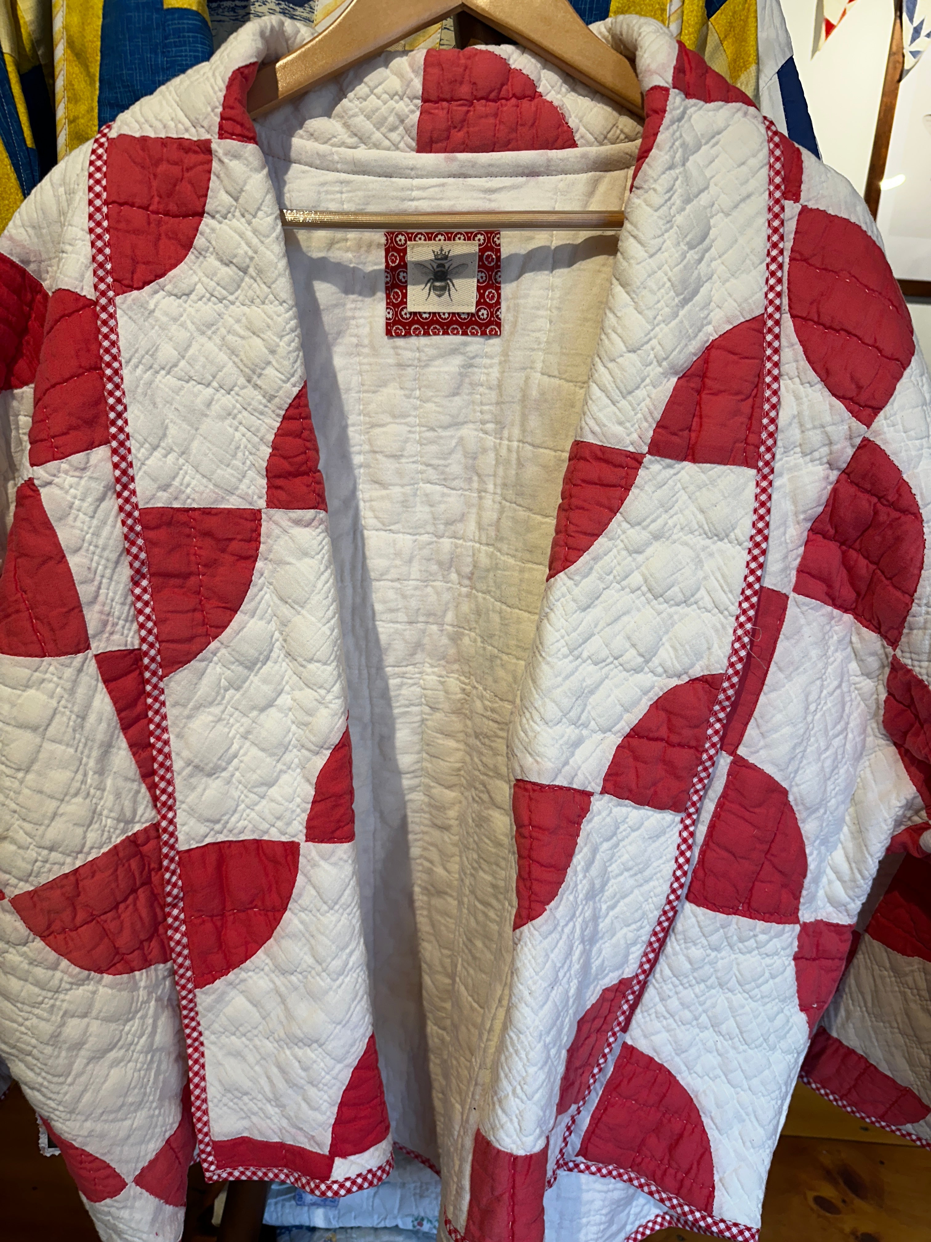 Nantucket Red Drunkard's Path