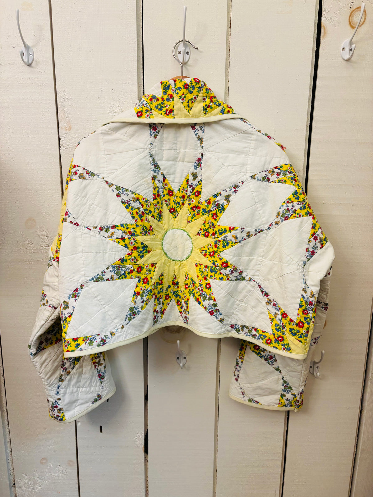 Sunny Lonestar Crop Quilt Jacket