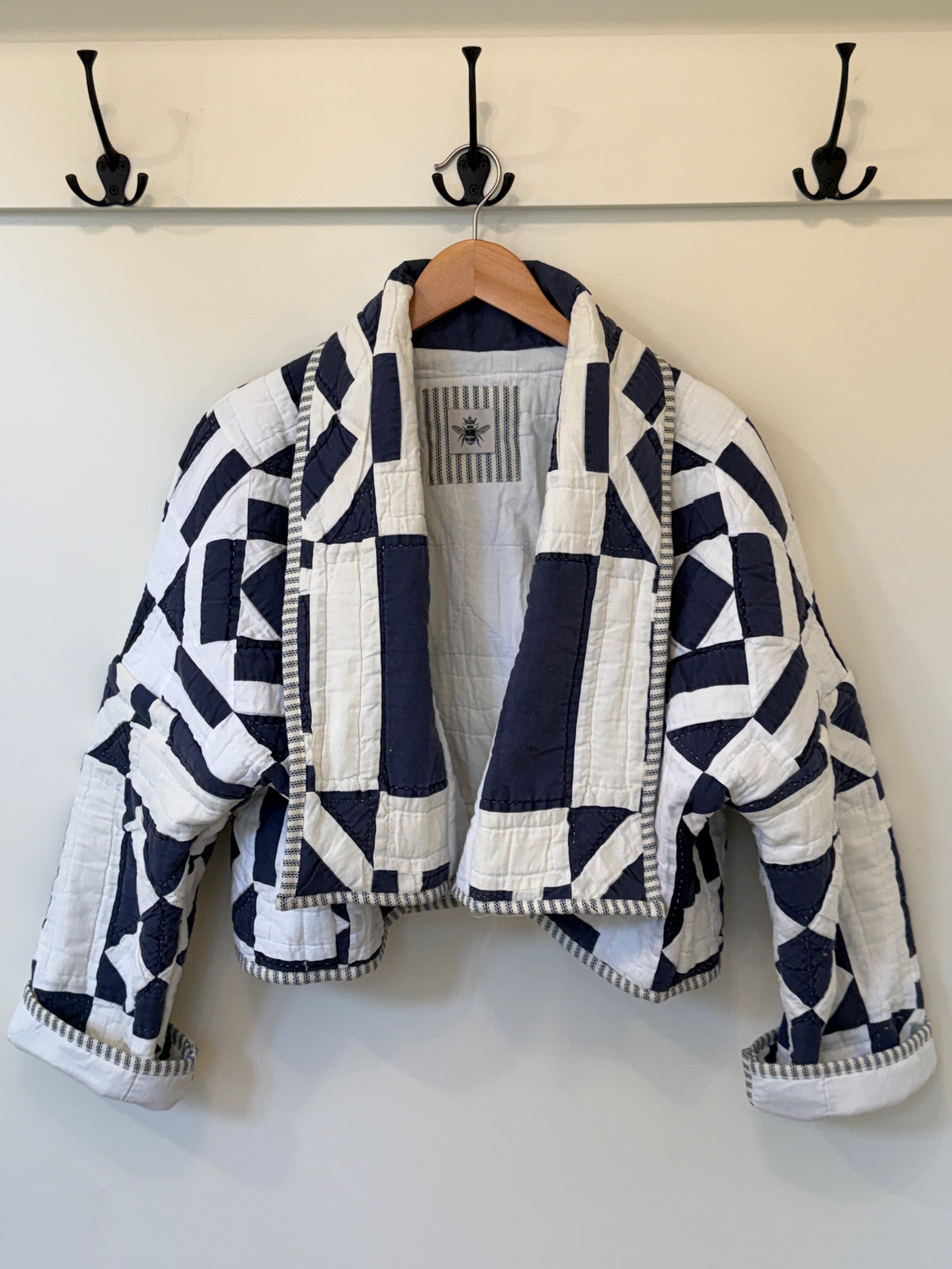 Head Over Heels Vintage Quilt Cool Crop Jacket