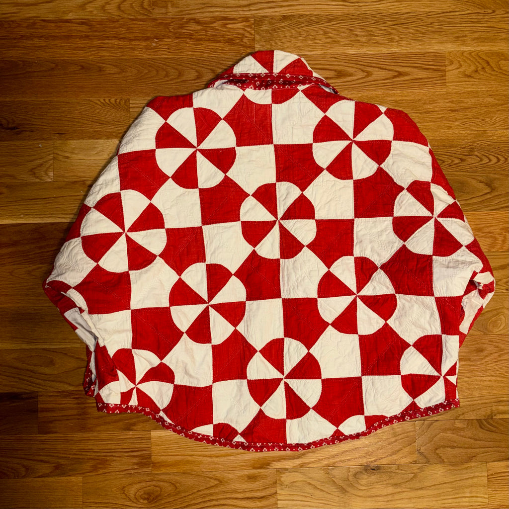 Rob Peter to Pay Paul Red/White Swoop Coat