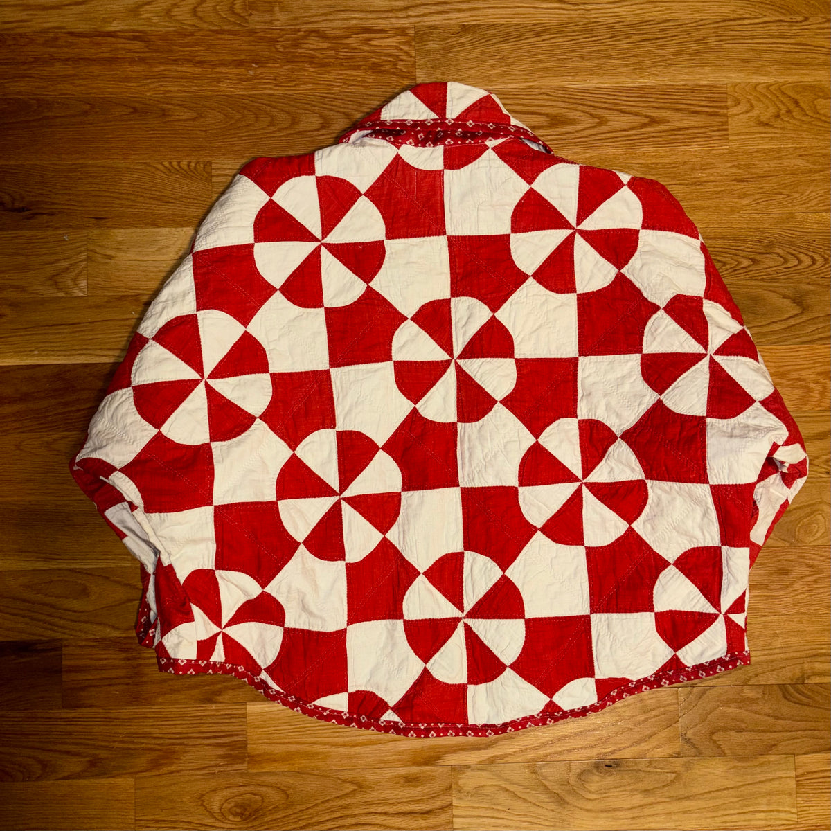 Rob Peter to Pay Paul Red/White Swoop Coat