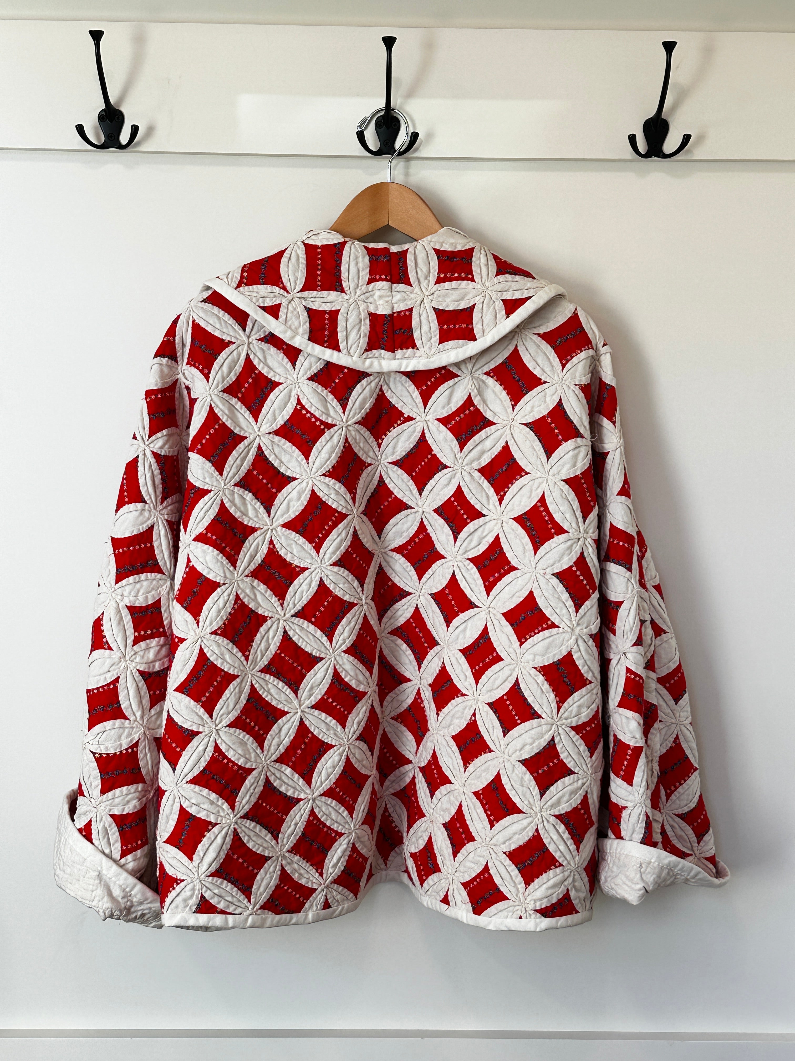 Rare Red Cathedral Window