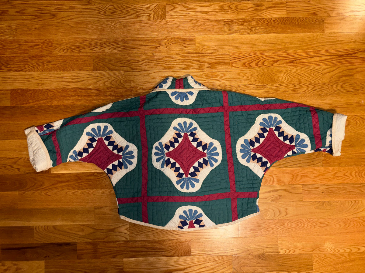 Pickle Dish Green & Red Swoop Coat