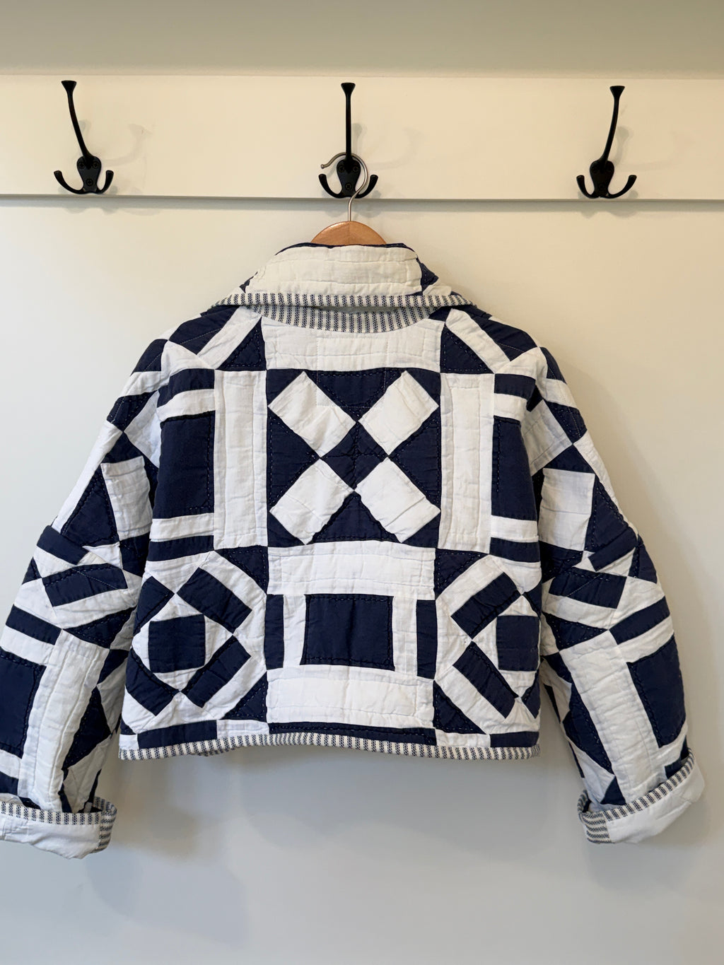 Head Over Heels Vintage Quilt Cool Crop Jacket