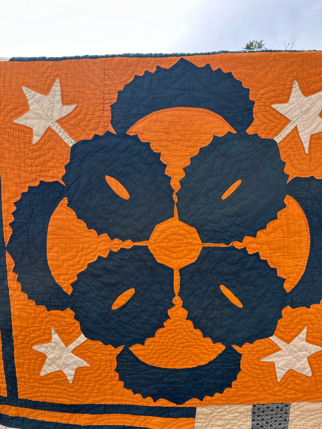 Whig's Defeat Antique Quilt