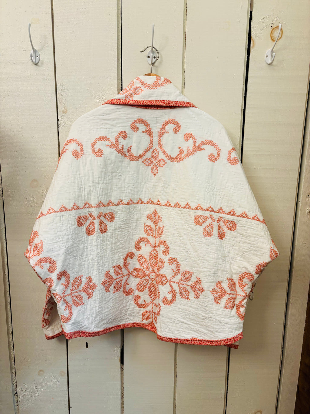 Embroidered Quilt Coat