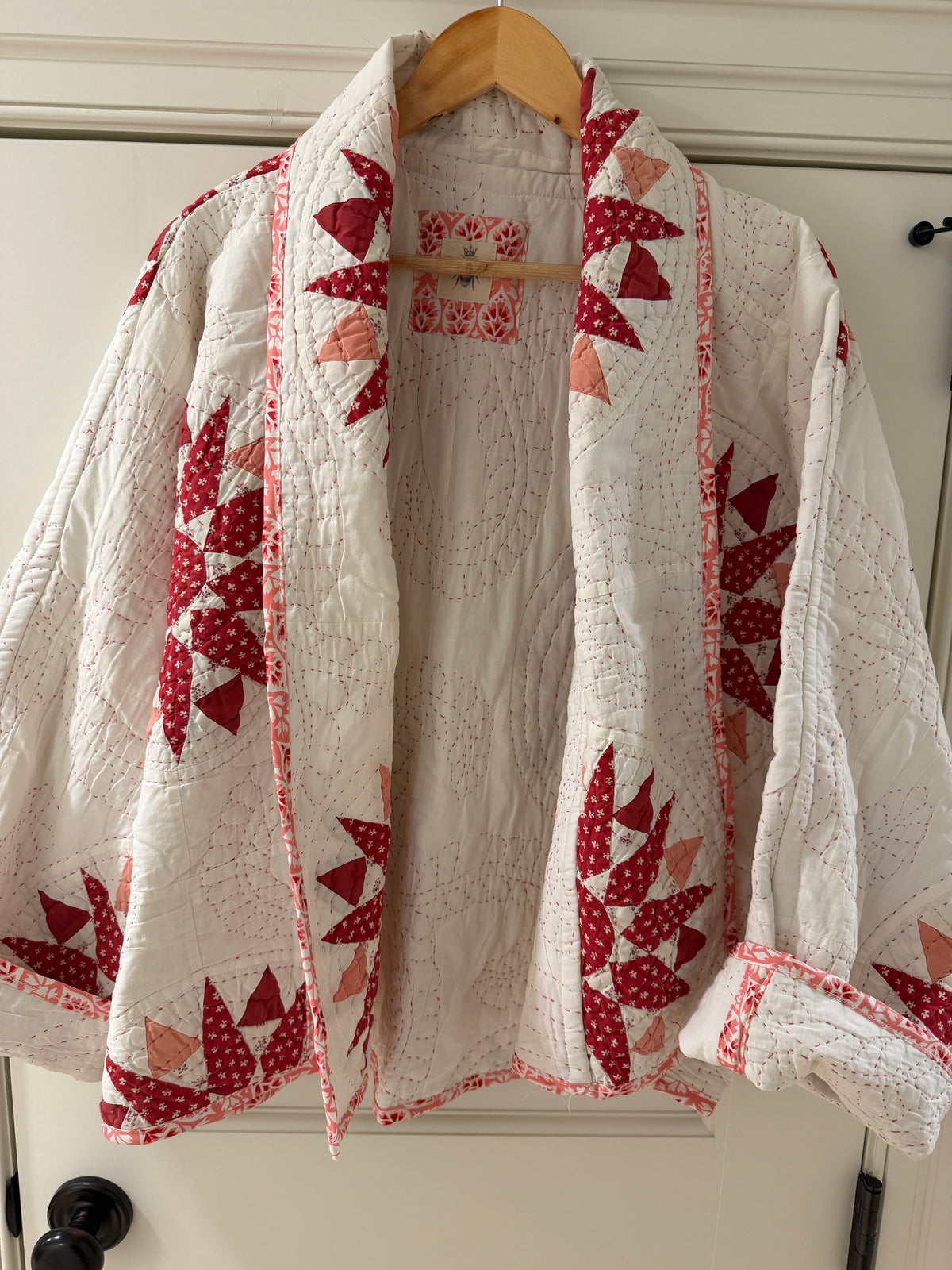 Star Flower Antique Quilt Swoop
