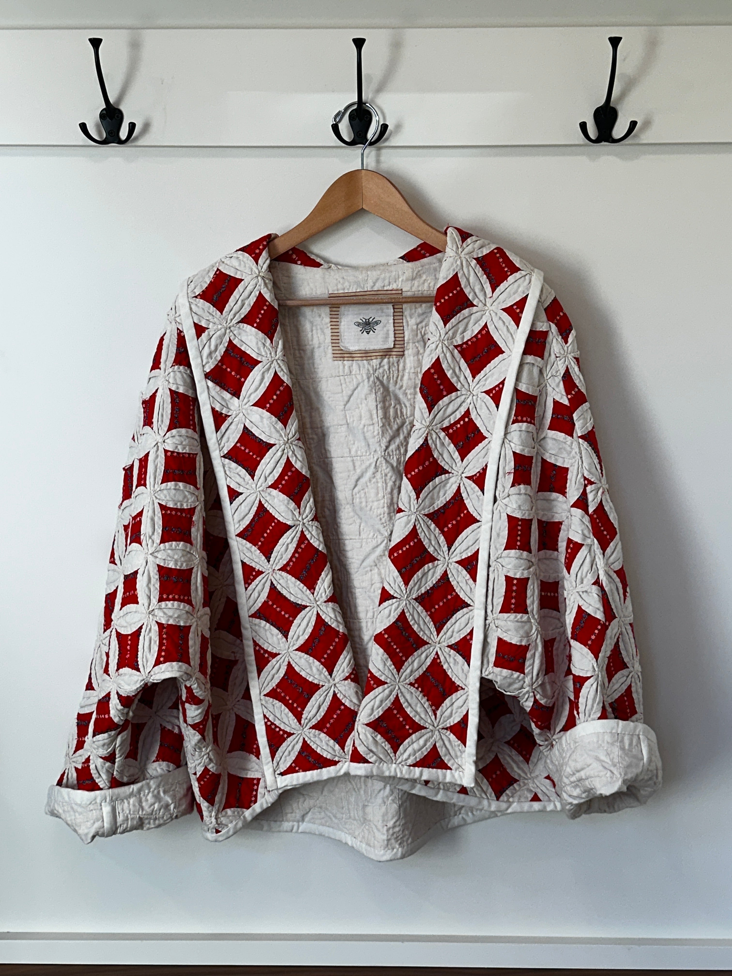 Rare Red Cathedral Window