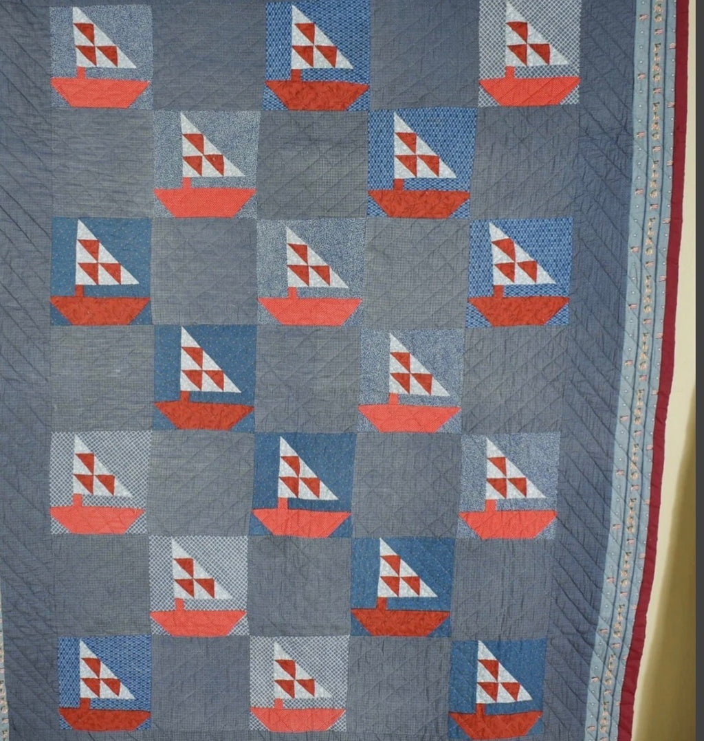 Sailor Sue's Cool Crop Quilt Jacket