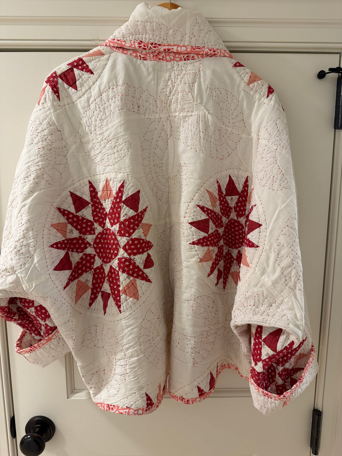 Star Flower Antique Quilt Swoop