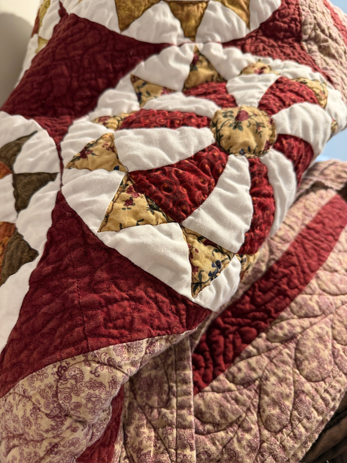 Autumn Whirlygig Quilt Coat