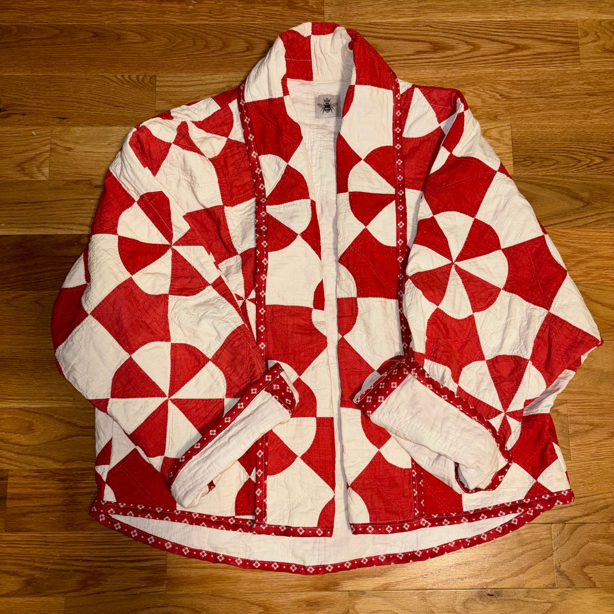 Rob Peter to Pay Paul Red/White Swoop Coat
