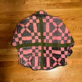 Monkey Wrench Pink/Grey Swoop Coat