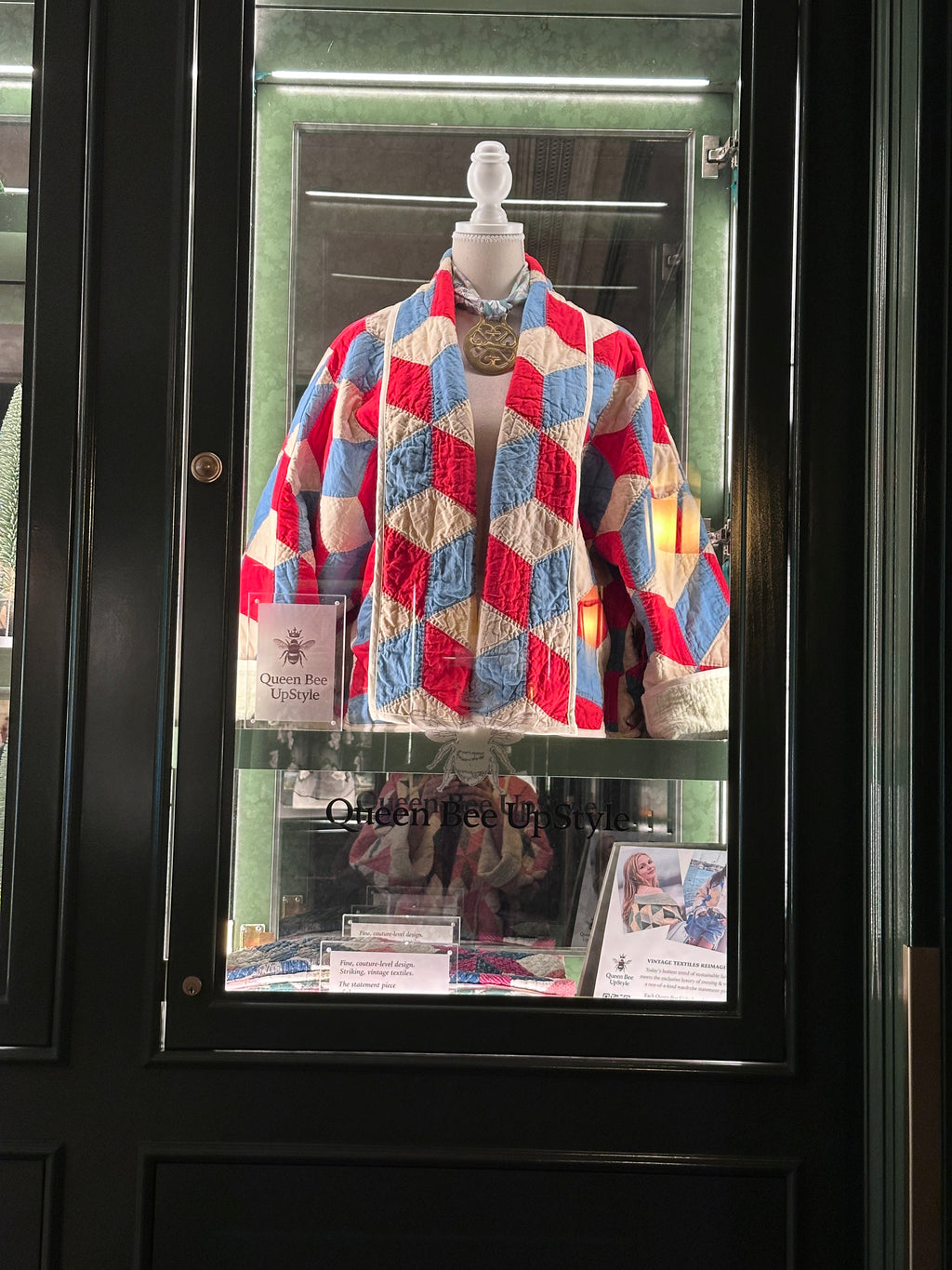 Tumbling Block Patriot Swoop Coat