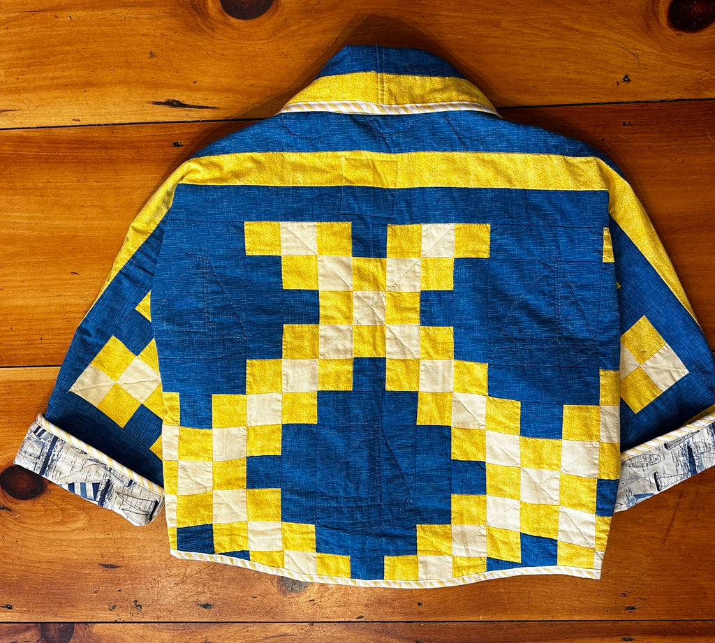 Royal & Yellow Irish Chain