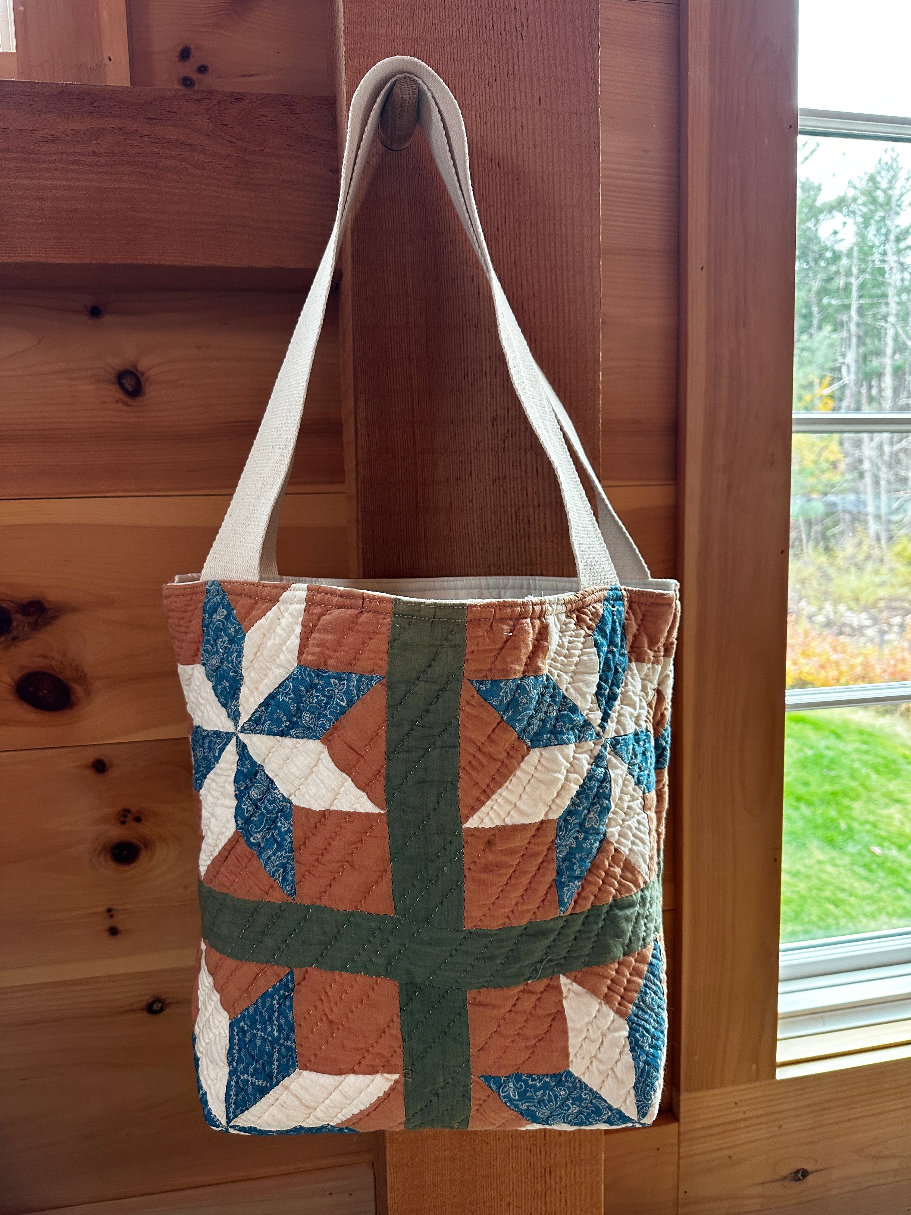 Vintage Quilt Tote