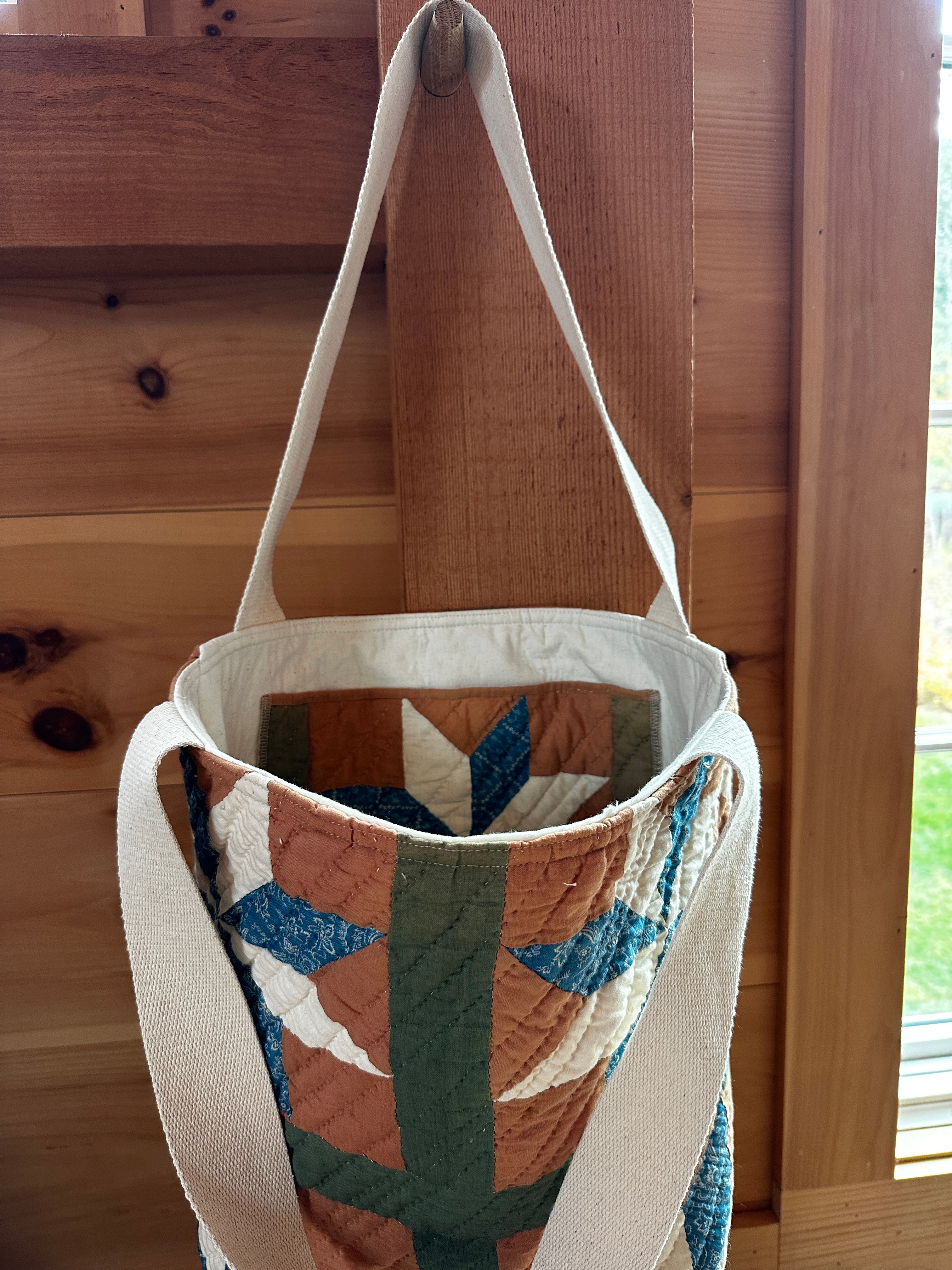 Vintage Quilt Tote