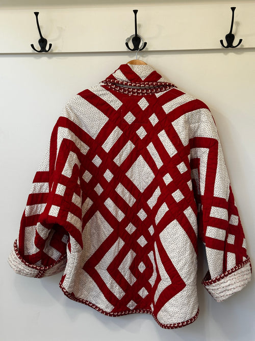 Red & White Carpenter's Square