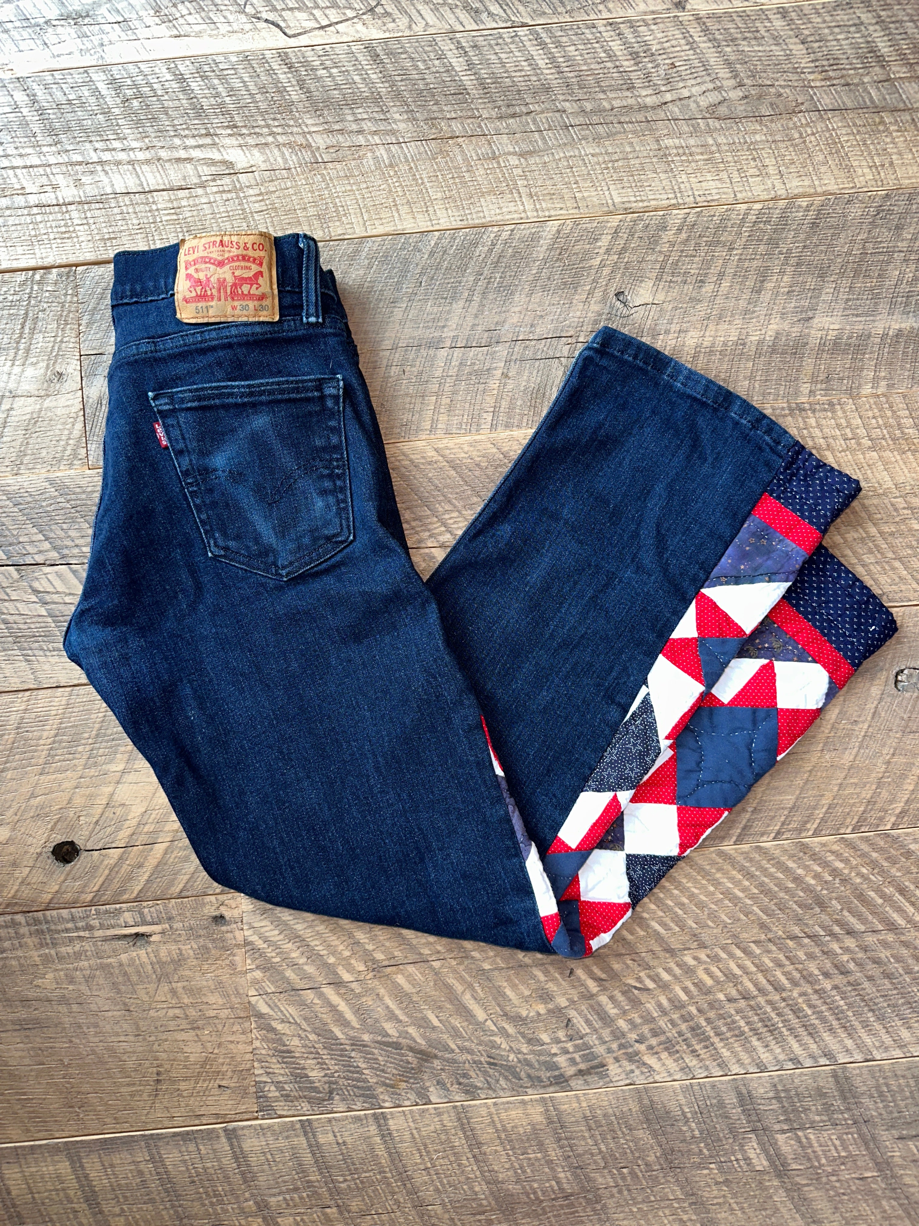 Dark Star Hip Flare Jeans