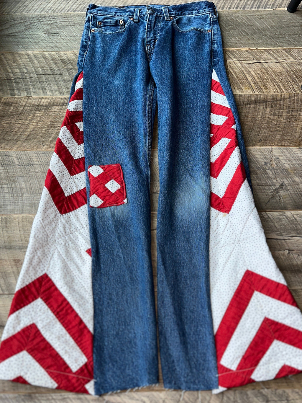 Carpenter's Square Hip Flare Jeans
