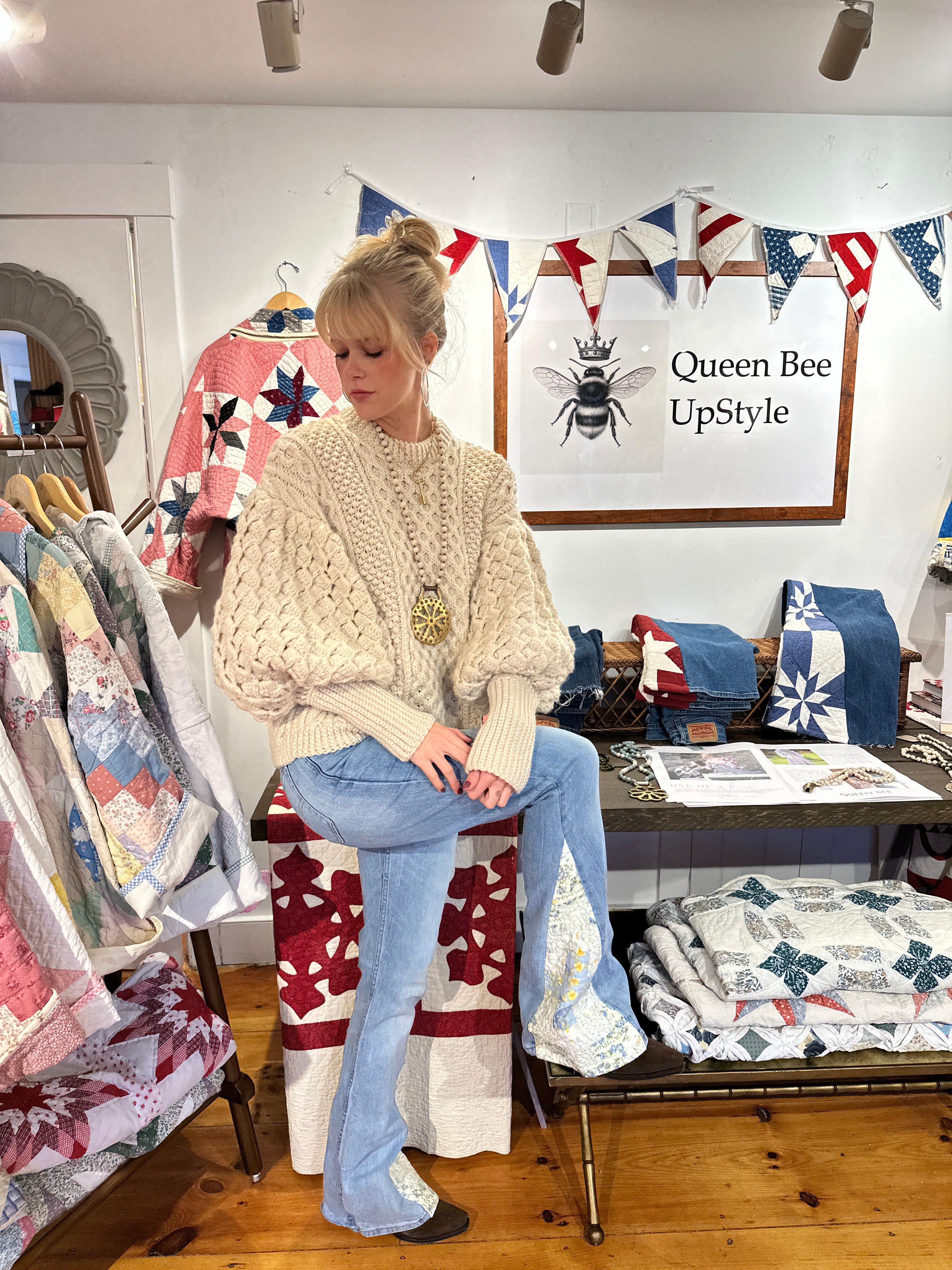 BeeSpoke Quilt Jeans