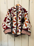 Autumn Whirlygig Quilt Coat