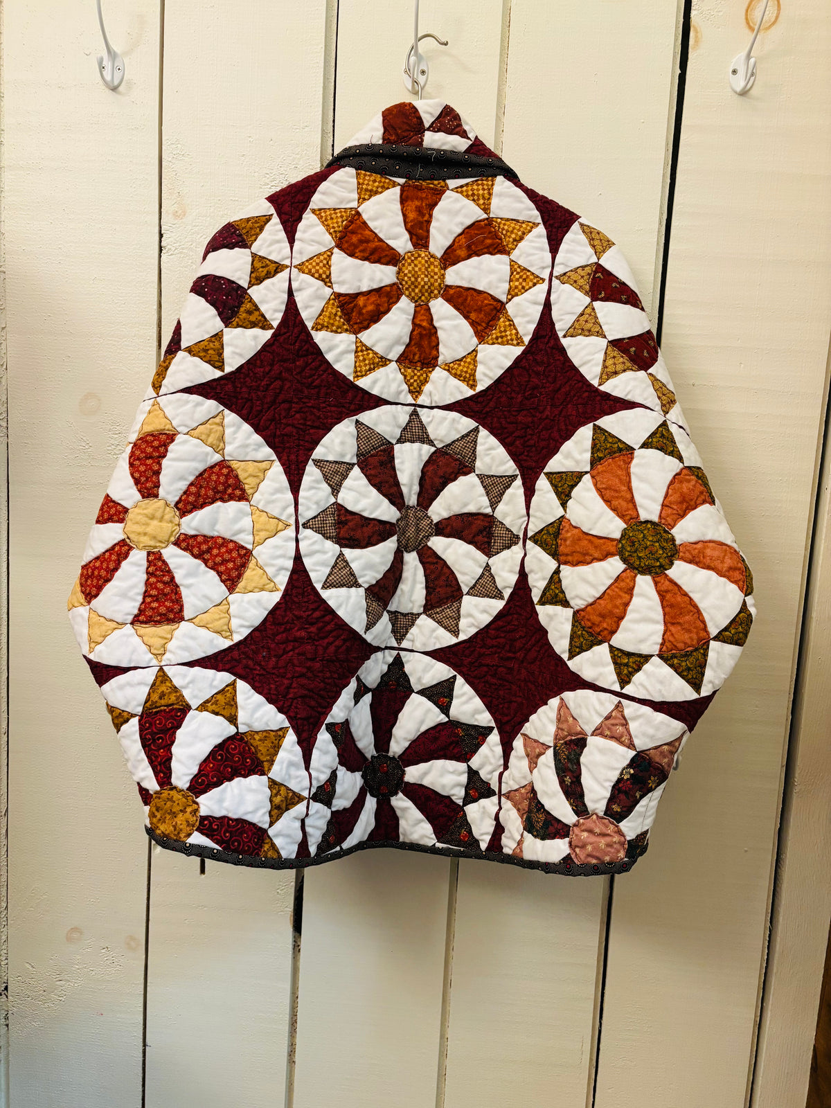 Autumn Whirlygig Quilt Coat