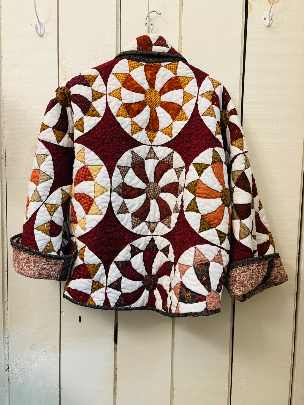 Autumn Whirlygig Quilt Coat